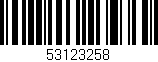 Código de barras (EAN, GTIN, SKU, ISBN): '53123258'