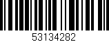 Código de barras (EAN, GTIN, SKU, ISBN): '53134282'