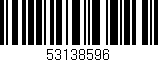 Código de barras (EAN, GTIN, SKU, ISBN): '53138596'
