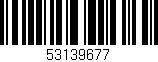 Código de barras (EAN, GTIN, SKU, ISBN): '53139677'