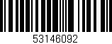 Código de barras (EAN, GTIN, SKU, ISBN): '53146092'