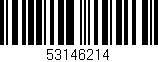 Código de barras (EAN, GTIN, SKU, ISBN): '53146214'