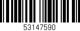 Código de barras (EAN, GTIN, SKU, ISBN): '53147590'
