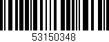 Código de barras (EAN, GTIN, SKU, ISBN): '53150348'
