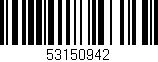 Código de barras (EAN, GTIN, SKU, ISBN): '53150942'