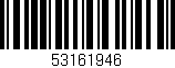 Código de barras (EAN, GTIN, SKU, ISBN): '53161946'