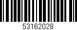 Código de barras (EAN, GTIN, SKU, ISBN): '53162028'