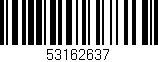 Código de barras (EAN, GTIN, SKU, ISBN): '53162637'