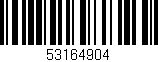 Código de barras (EAN, GTIN, SKU, ISBN): '53164904'