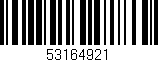 Código de barras (EAN, GTIN, SKU, ISBN): '53164921'