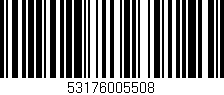 Código de barras (EAN, GTIN, SKU, ISBN): '53176005508'