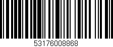 Código de barras (EAN, GTIN, SKU, ISBN): '53176008868'