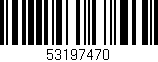 Código de barras (EAN, GTIN, SKU, ISBN): '53197470'