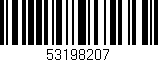 Código de barras (EAN, GTIN, SKU, ISBN): '53198207'
