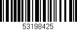 Código de barras (EAN, GTIN, SKU, ISBN): '53198425'