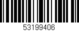Código de barras (EAN, GTIN, SKU, ISBN): '53199406'