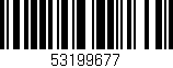 Código de barras (EAN, GTIN, SKU, ISBN): '53199677'