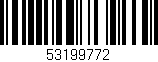 Código de barras (EAN, GTIN, SKU, ISBN): '53199772'