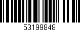 Código de barras (EAN, GTIN, SKU, ISBN): '53199848'