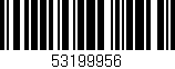 Código de barras (EAN, GTIN, SKU, ISBN): '53199956'