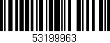 Código de barras (EAN, GTIN, SKU, ISBN): '53199963'
