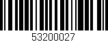 Código de barras (EAN, GTIN, SKU, ISBN): '53200027'