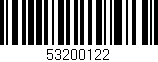 Código de barras (EAN, GTIN, SKU, ISBN): '53200122'