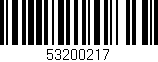 Código de barras (EAN, GTIN, SKU, ISBN): '53200217'