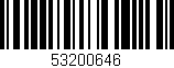 Código de barras (EAN, GTIN, SKU, ISBN): '53200646'