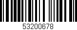Código de barras (EAN, GTIN, SKU, ISBN): '53200678'