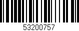 Código de barras (EAN, GTIN, SKU, ISBN): '53200757'