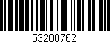 Código de barras (EAN, GTIN, SKU, ISBN): '53200762'