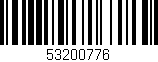 Código de barras (EAN, GTIN, SKU, ISBN): '53200776'