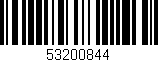 Código de barras (EAN, GTIN, SKU, ISBN): '53200844'