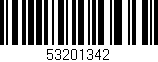 Código de barras (EAN, GTIN, SKU, ISBN): '53201342'