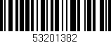 Código de barras (EAN, GTIN, SKU, ISBN): '53201382'