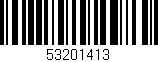 Código de barras (EAN, GTIN, SKU, ISBN): '53201413'