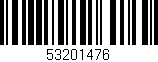 Código de barras (EAN, GTIN, SKU, ISBN): '53201476'