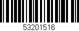Código de barras (EAN, GTIN, SKU, ISBN): '53201516'