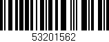 Código de barras (EAN, GTIN, SKU, ISBN): '53201562'