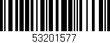 Código de barras (EAN, GTIN, SKU, ISBN): '53201577'