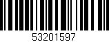 Código de barras (EAN, GTIN, SKU, ISBN): '53201597'