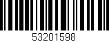 Código de barras (EAN, GTIN, SKU, ISBN): '53201598'