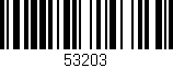 Código de barras (EAN, GTIN, SKU, ISBN): '53203'