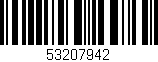 Código de barras (EAN, GTIN, SKU, ISBN): '53207942'
