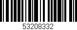 Código de barras (EAN, GTIN, SKU, ISBN): '53208332'