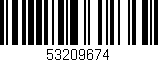 Código de barras (EAN, GTIN, SKU, ISBN): '53209674'