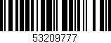 Código de barras (EAN, GTIN, SKU, ISBN): '53209777'
