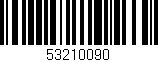 Código de barras (EAN, GTIN, SKU, ISBN): '53210090'