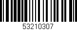 Código de barras (EAN, GTIN, SKU, ISBN): '53210307'